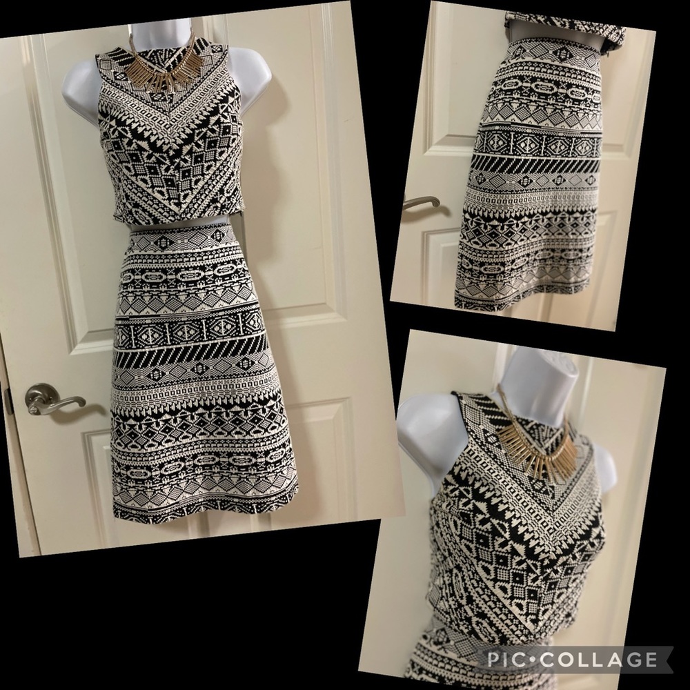 Aztec geometric two piece set medium - ANGL